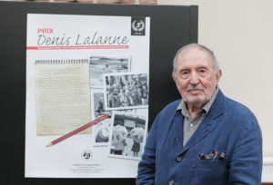 Troisième édition du Prix Denis-Lalanne. Á la fois un bel hommage à un chantre et un salut appuyé à l’indispensable presse écrite francophone.