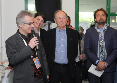 « Un grand bravo ! Un grand merci ». Aux côtés de Sylvie Alexandre, de Patrice Clerc et d’Henri Leconte, ancien champion que l’on ne présente plus, Christophe Penot salue une fédération résolument engagée pour le rayonnement de la presse écrite.