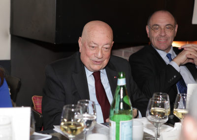 Aux côtés de Gilbert Ysern, le sourire d’un invité d’honneur particulièrement engagé dans la défense de la francophonie. Rappelons qu’Hervé Bourges, ancien président de RFI, de TF1, de France Télévisions et du Conseil supérieur de l’audiovisuel, est également ancien ambassadeur de France auprès de l’UNESCO.